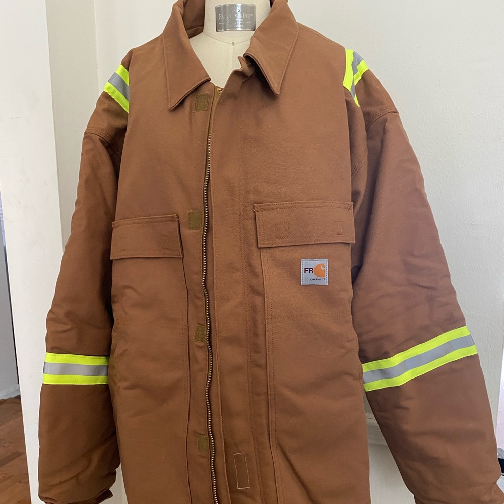 Carhartt FR reflective work jacket